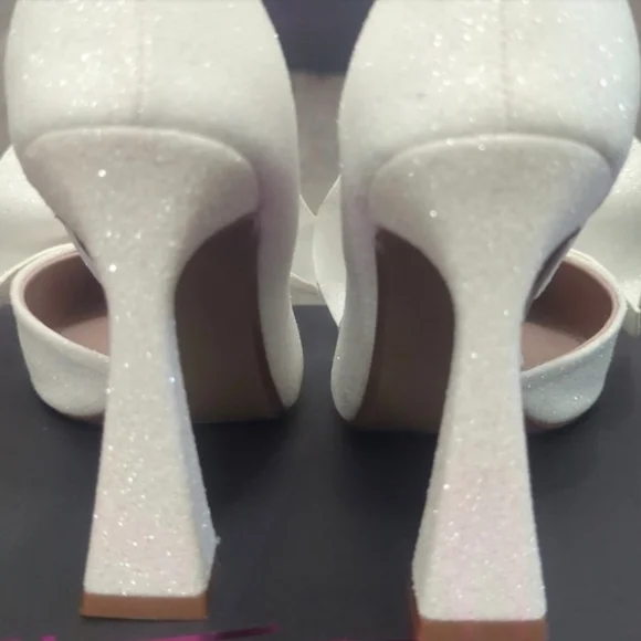 Betsey Johnson Nobble Sparkle Glitter Pumps Womens Size 7 - Picture 13 of 14